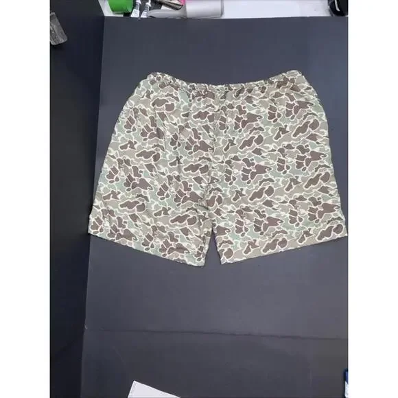 Southern Sass Smocks Preppy Classic Camoflage Elastic Drawstring Men's Shorts 2X - Picture 10 of 11